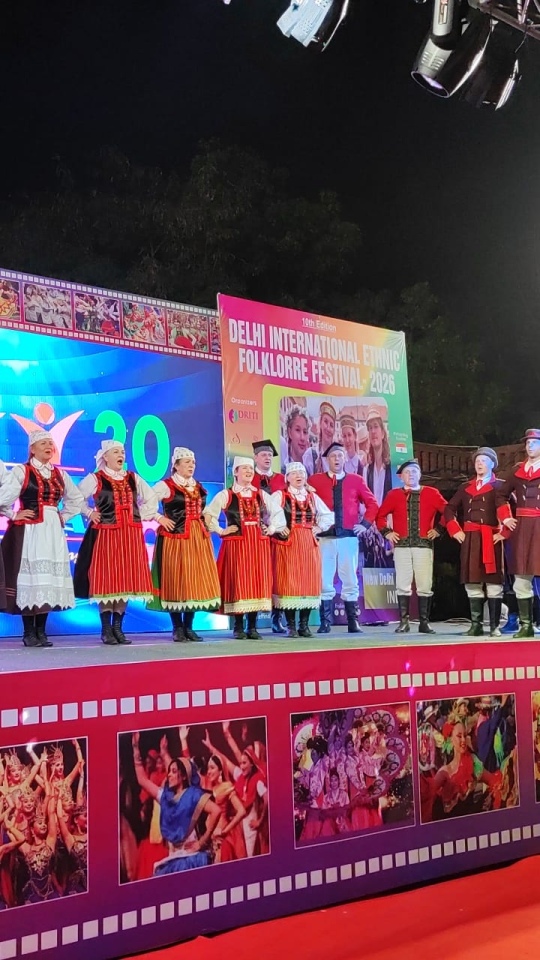 Zespół Folklorystyczny „Kurpianka” z Kadzidła na 11. Delhi International Ethnic Folklore Festival w Indiach  - zdjęcie #20 - eOstroleka.pl