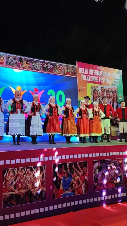 Zespół Folklorystyczny „Kurpianka” z Kadzidła na 11. Delhi International Ethnic Folklore Festival w Indiach  - zdjęcie #19 - eOstroleka.pl