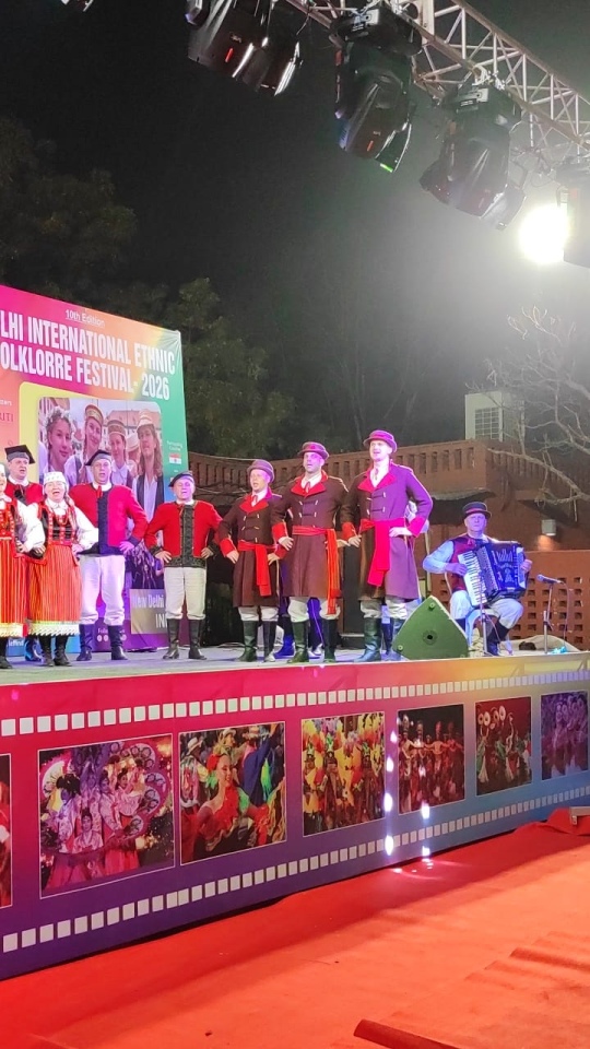 Zespół Folklorystyczny „Kurpianka” z Kadzidła na 11. Delhi International Ethnic Folklore Festival w Indiach  - zdjęcie #15 - eOstroleka.pl