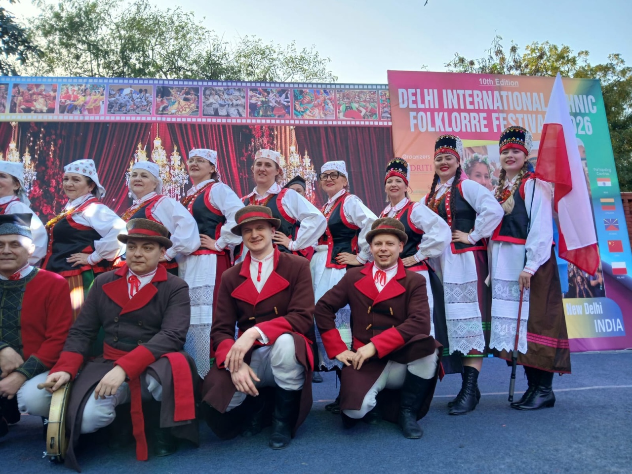 Zespół Folklorystyczny „Kurpianka” z Kadzidła na 11. Delhi International Ethnic Folklore Festival w Indiach  - zdjęcie #11 - eOstroleka.pl