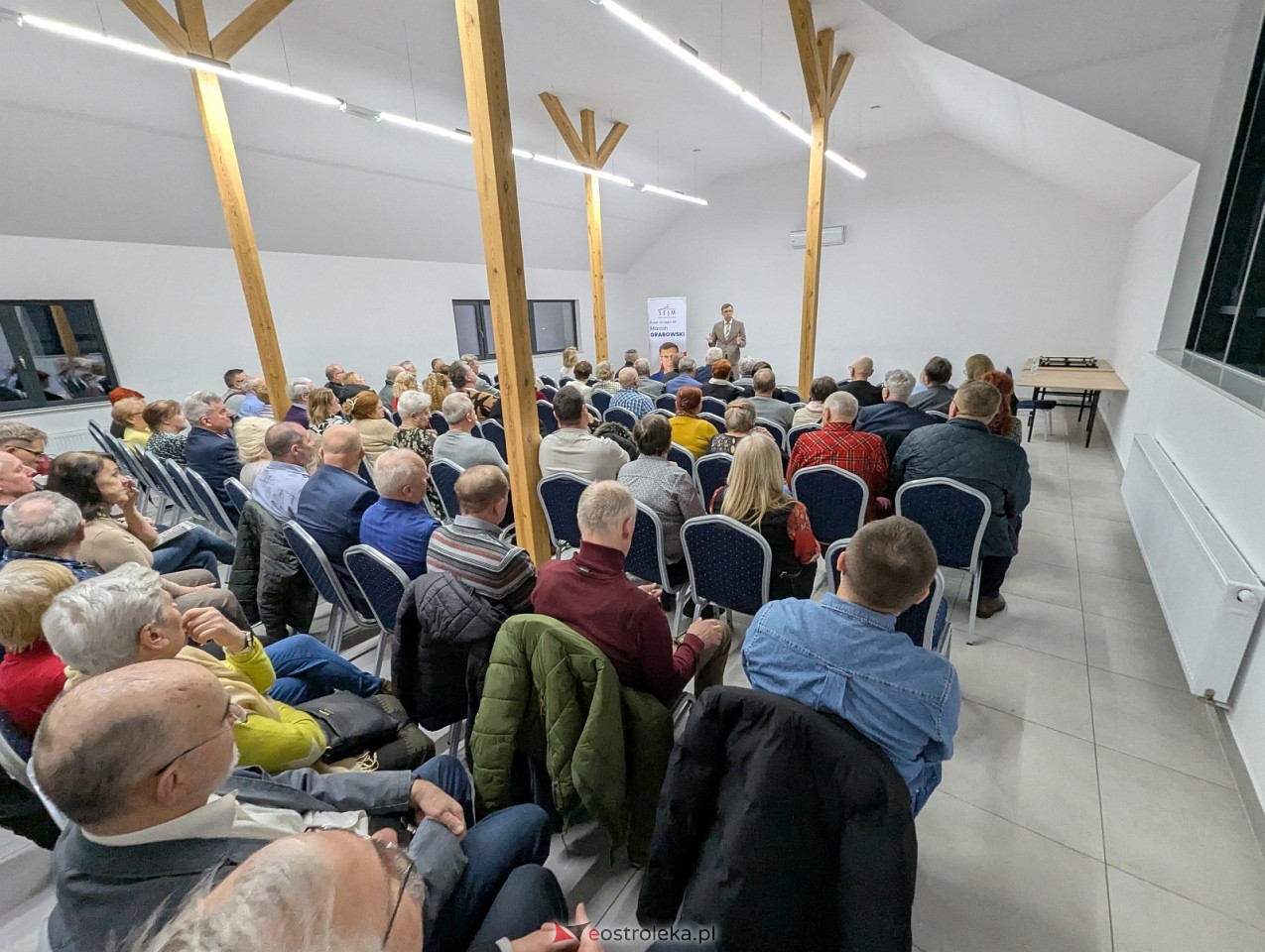 Spotkanie z posłem Marcinem Grabowskim w Rzekuniu [28.02.2026] - zdjęcie #23 - eOstroleka.pl