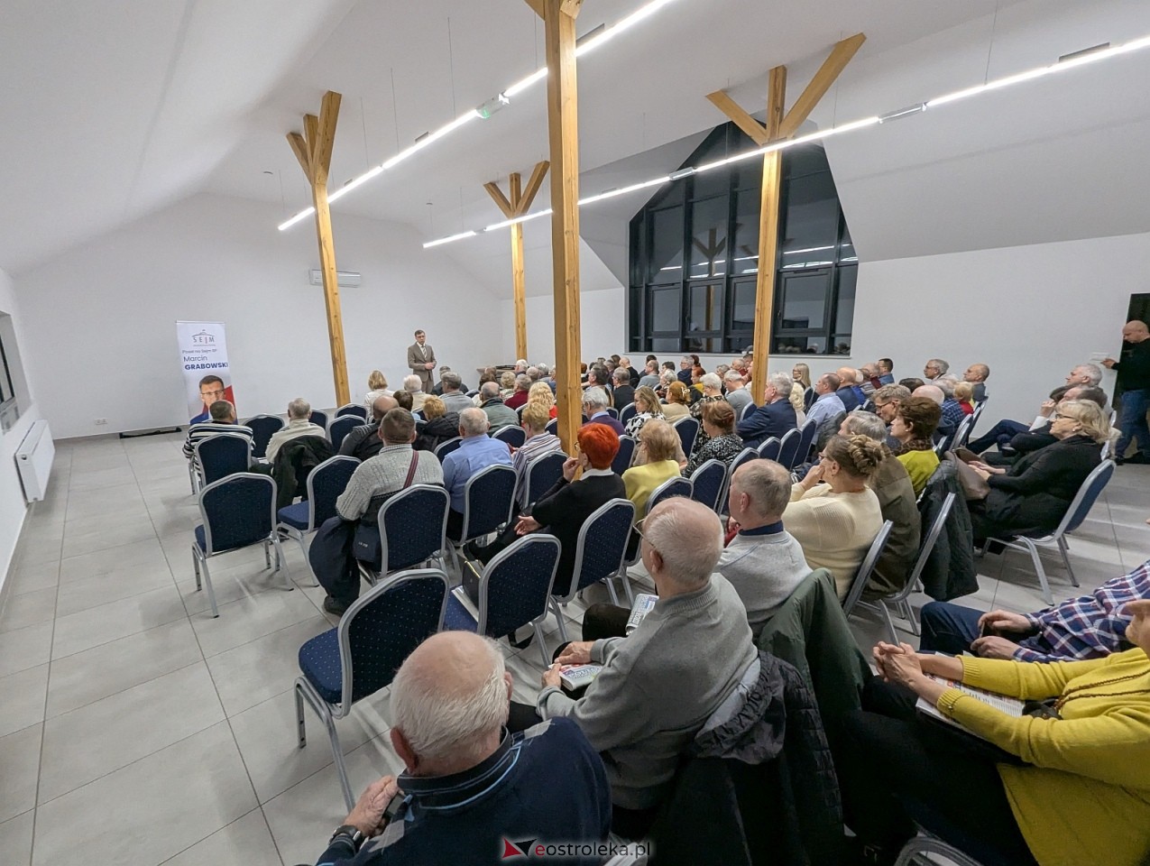 Spotkanie z posłem Marcinem Grabowskim w Rzekuniu [28.02.2026] - zdjęcie #21 - eOstroleka.pl