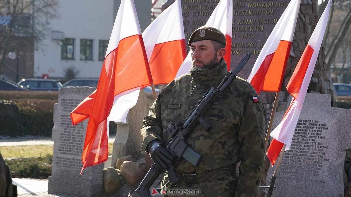 Narodowy Dzień Pamięci Żołnierzy Wyklętych w Ostrołęce [01.03.2026] - zdjęcie #146 - eOstroleka.pl