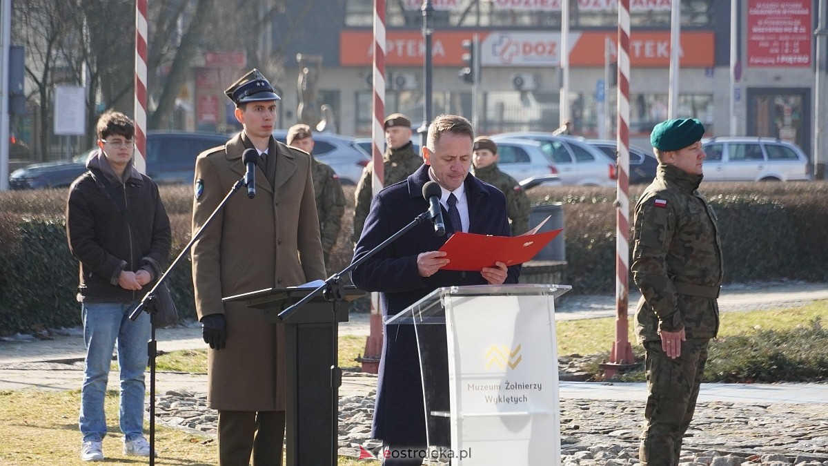 Narodowy Dzień Pamięci Żołnierzy Wyklętych w Ostrołęce [01.03.2026] - zdjęcie #124 - eOstroleka.pl