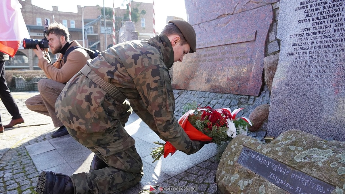 Narodowy Dzień Pamięci Żołnierzy Wyklętych w Ostrołęce [01.03.2026] - zdjęcie #92 - eOstroleka.pl