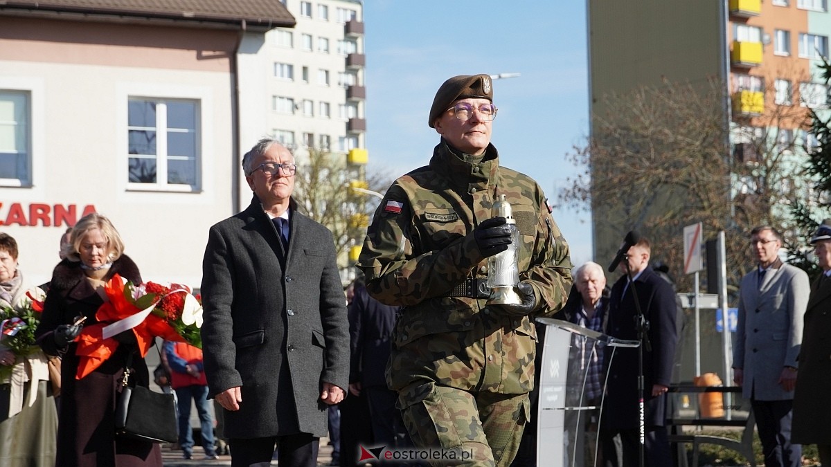 Narodowy Dzień Pamięci Żołnierzy Wyklętych w Ostrołęce [01.03.2026] - zdjęcie #24 - eOstroleka.pl