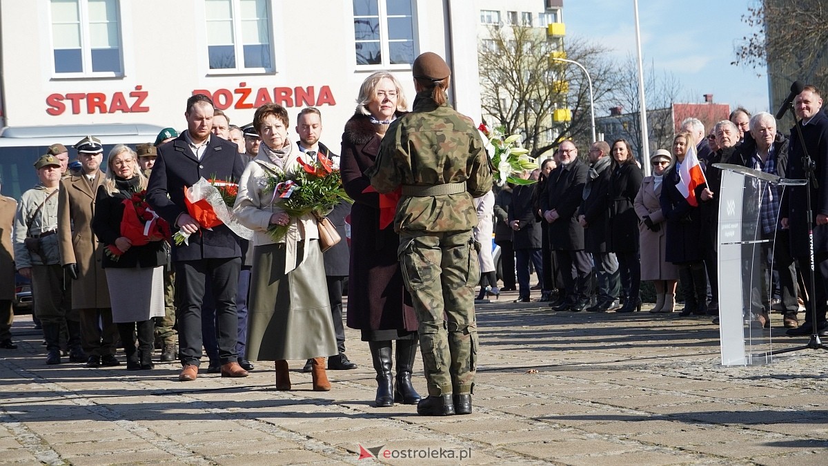 Narodowy Dzień Pamięci Żołnierzy Wyklętych w Ostrołęce [01.03.2026] - zdjęcie #20 - eOstroleka.pl