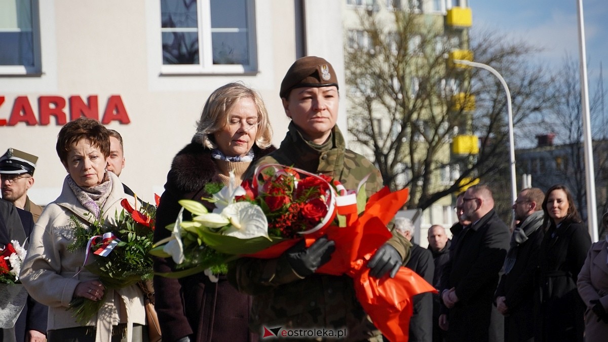 Narodowy Dzień Pamięci Żołnierzy Wyklętych w Ostrołęce [01.03.2026] - zdjęcie #18 - eOstroleka.pl