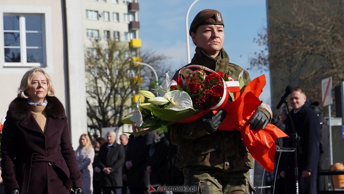 Narodowy Dzień Pamięci Żołnierzy Wyklętych w Ostrołęce [01.03.2026] - zdjęcie #16 - eOstroleka.pl