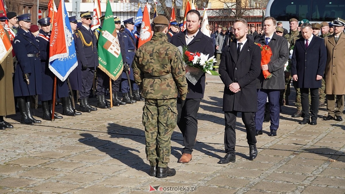 Narodowy Dzień Pamięci Żołnierzy Wyklętych w Ostrołęce [01.03.2026] - zdjęcie #91 - eOstroleka.pl