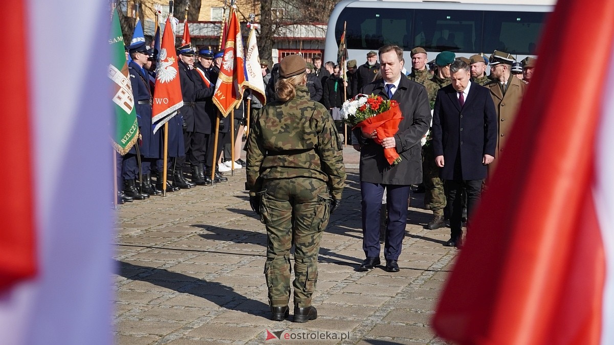 Narodowy Dzień Pamięci Żołnierzy Wyklętych w Ostrołęce [01.03.2026] - zdjęcie #85 - eOstroleka.pl