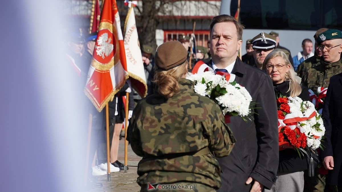 Narodowy Dzień Pamięci Żołnierzy Wyklętych w Ostrołęce [01.03.2026] - zdjęcie #81 - eOstroleka.pl