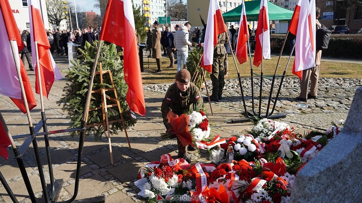 Narodowy Dzień Pamięci Żołnierzy Wyklętych w Ostrołęce [01.03.2026] - zdjęcie #21 - eOstroleka.pl
