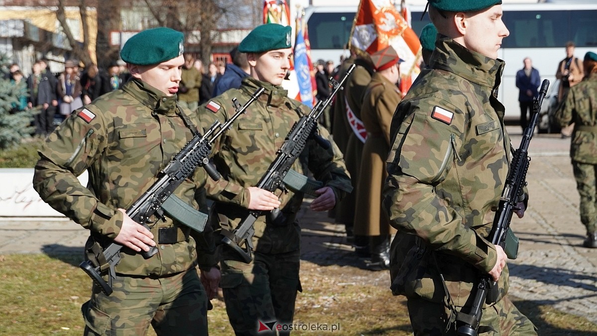 Narodowy Dzień Pamięci Żołnierzy Wyklętych w Ostrołęce [01.03.2026] - zdjęcie #5 - eOstroleka.pl
