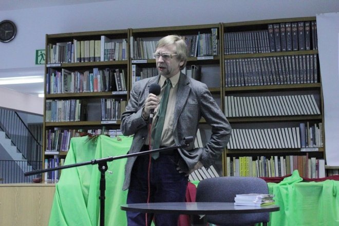 Wieczór w arce:Czesław Miłosz i inni poeci polscy znad Wilii [17.XI.2011] - zdjęcie #3 - eOstroleka.pl