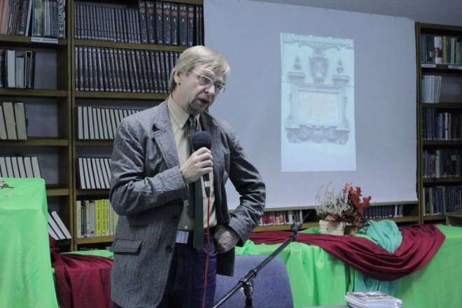 Wieczór w arce:Czesław Miłosz i inni poeci polscy znad Wilii [17.XI.2011] - zdjęcie #18 - eOstroleka.pl