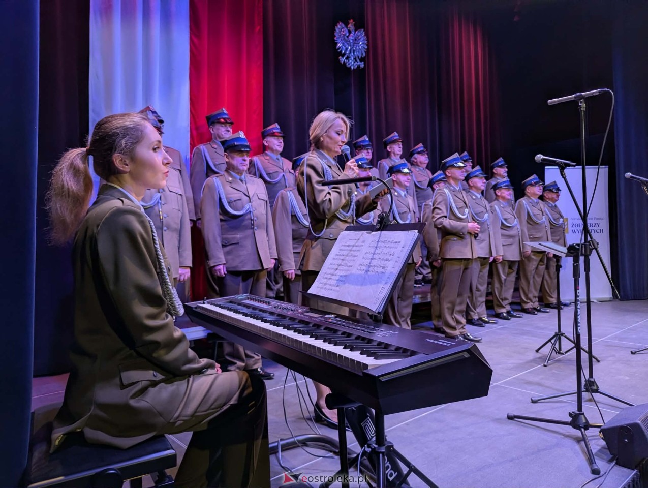 Koncert Chóru Reprezentacyjnego WP pt. „Dla Ciebie Polsko”  w MŻW [1.03.2026] - zdjęcie #3 - eOstroleka.pl