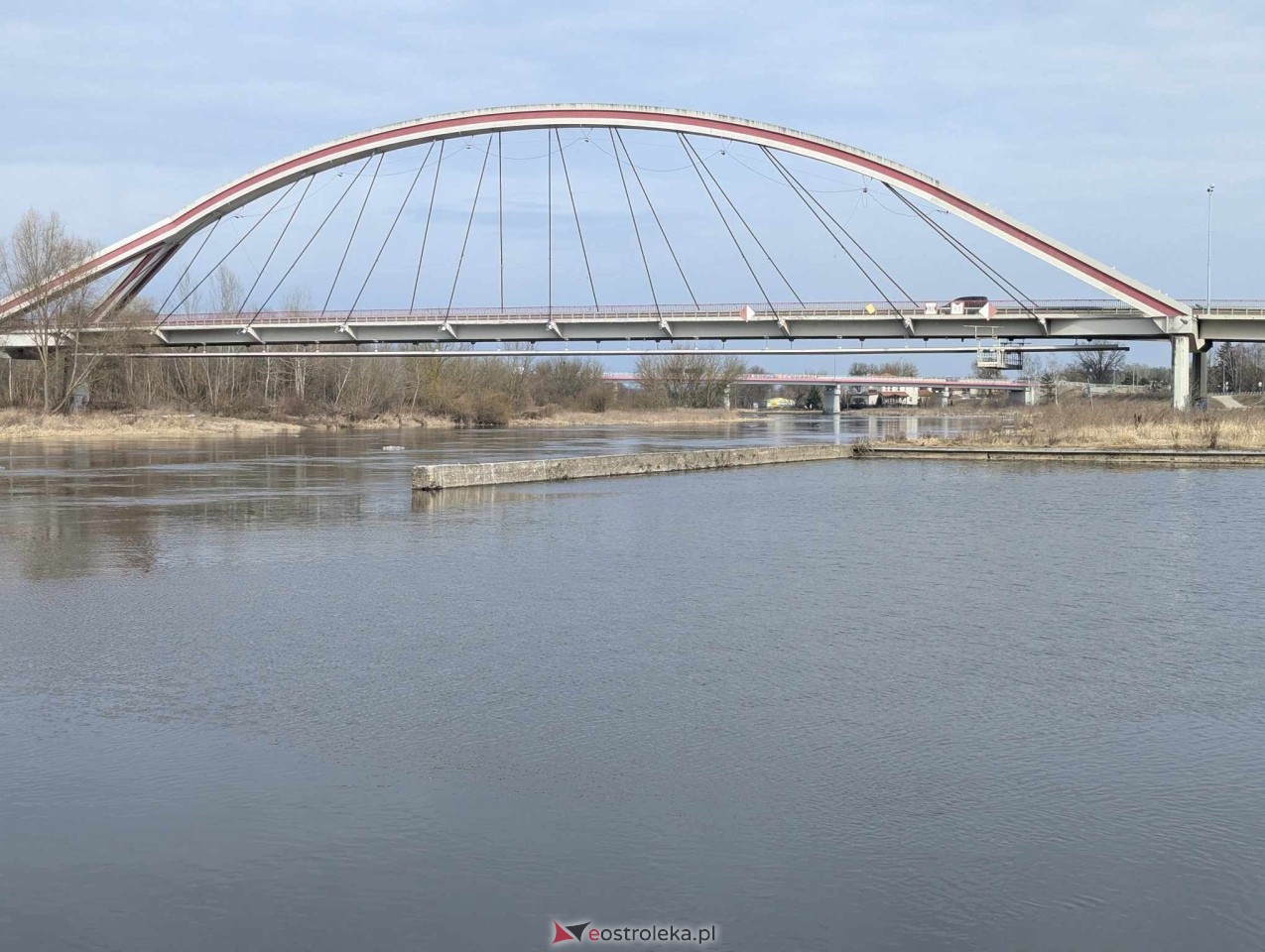 Stan wody w Ostrołęce [2.03.2026] - zdjęcie #15 - eOstroleka.pl