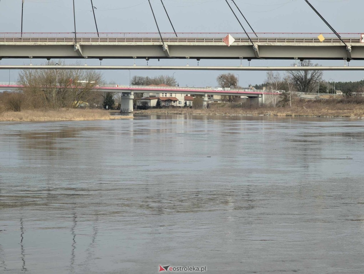 Stan wody w Ostrołęce [2.03.2026] - zdjęcie #5 - eOstroleka.pl
