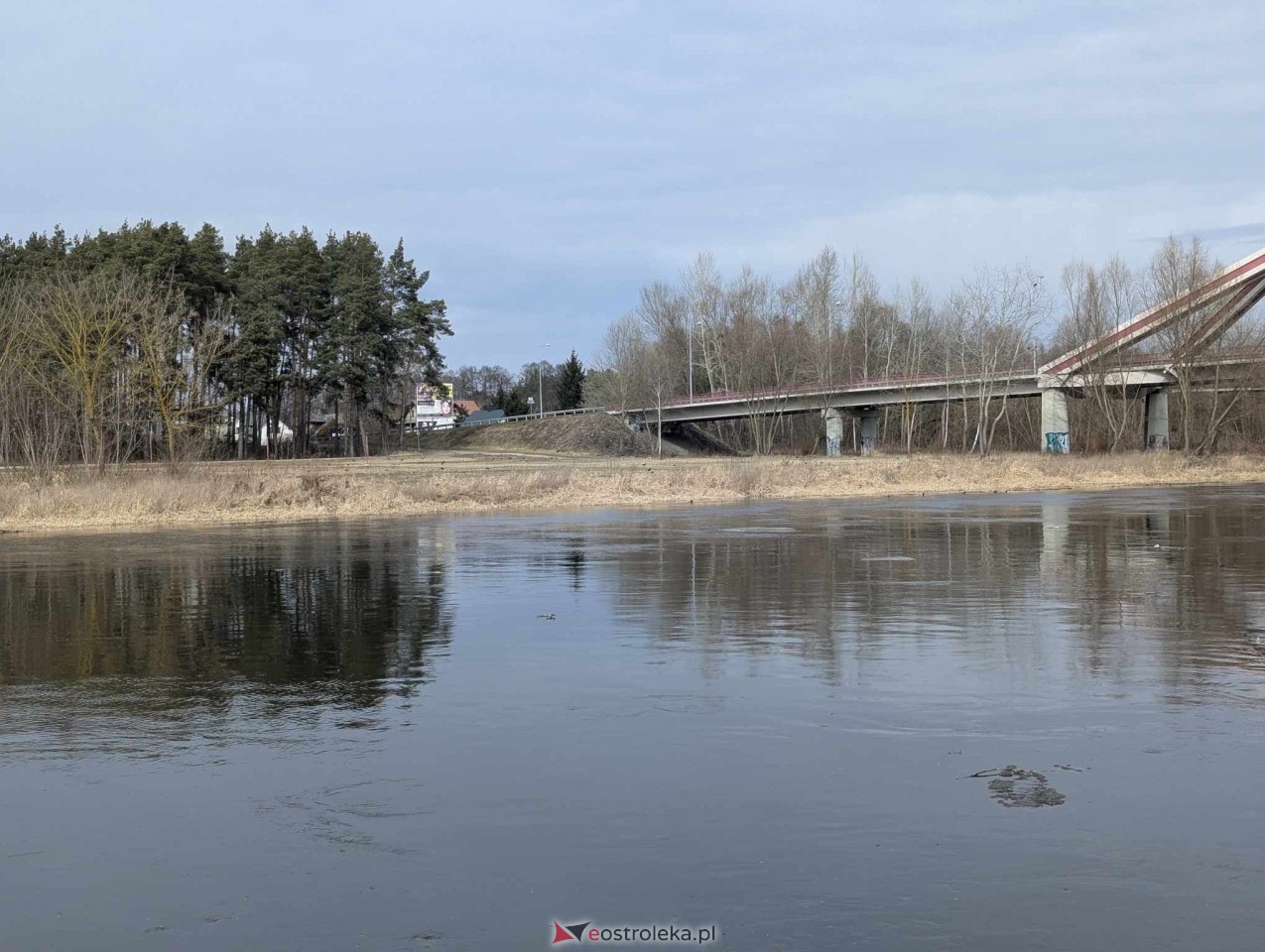 Stan wody w Ostrołęce [2.03.2026] - zdjęcie #6 - eOstroleka.pl
