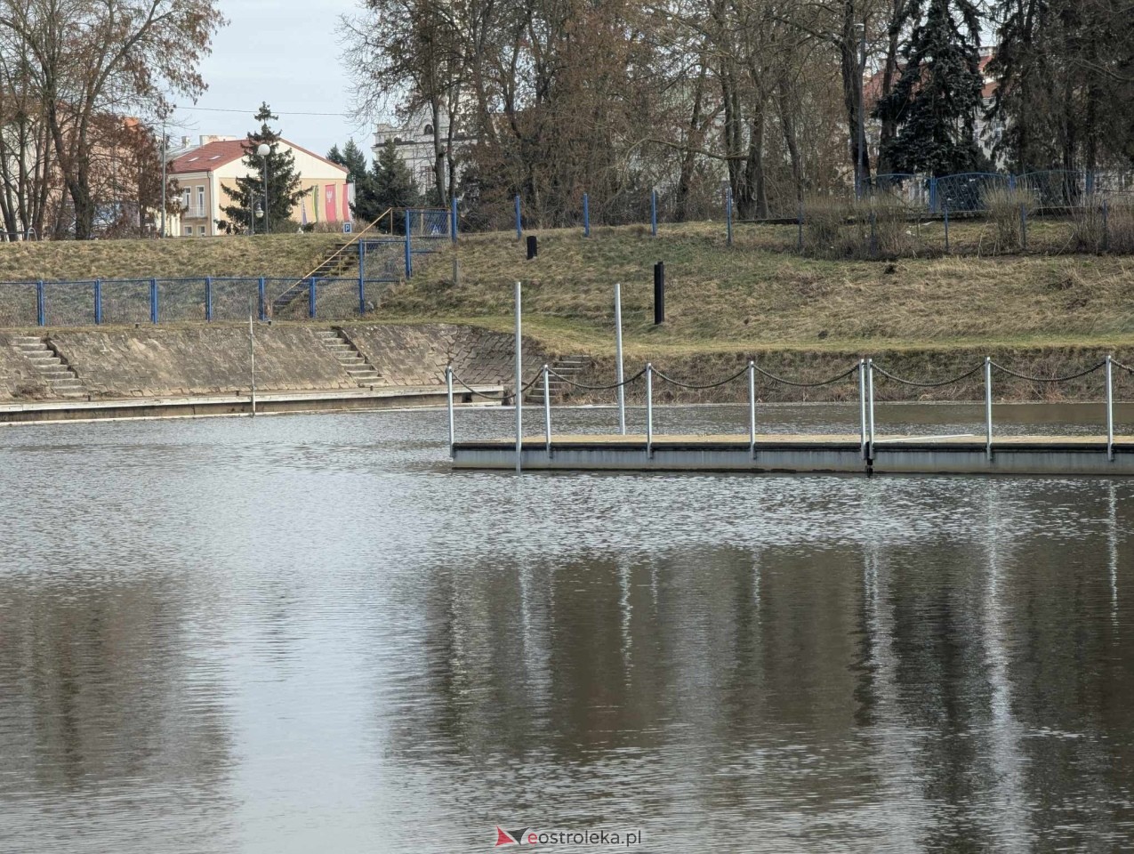 Stan wody w Ostrołęce [2.03.2026] - zdjęcie #3 - eOstroleka.pl
