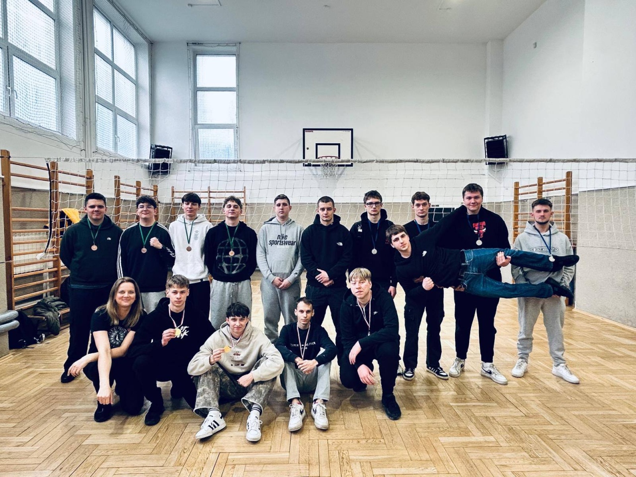 Siatkarskie emocje w ostrołęckiej „Czwórce” fot. ZSZ nr 4 [27.02.2026] - zdjęcie #15 - eOstroleka.pl