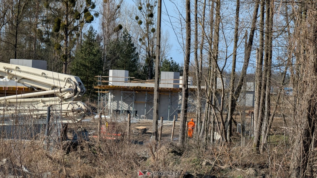 Budowa nowego mostu i południowej obwodnicy Ostrołęki [04.03.2026] - zdjęcie #14 - eOstroleka.pl