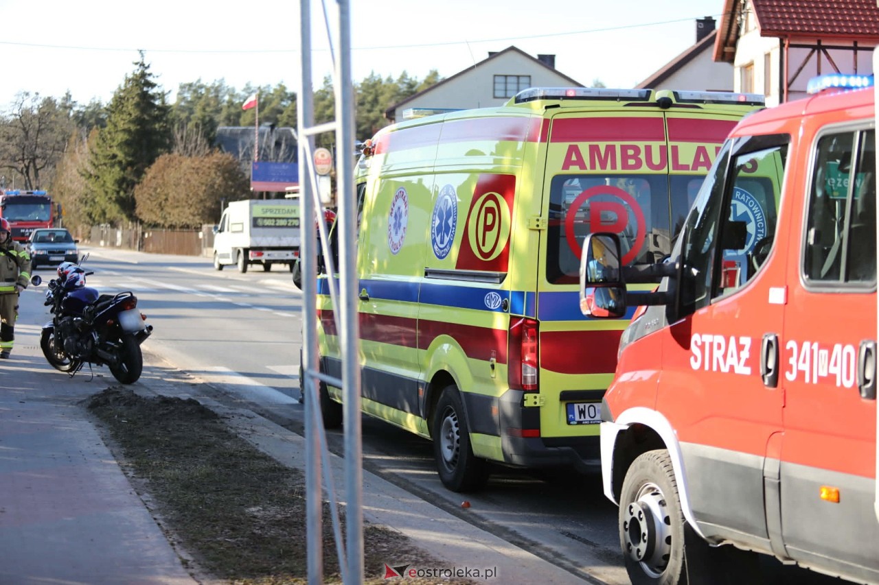 Wypadek w Drężewie [05.03.2026] - zdjęcie #2 - eOstroleka.pl