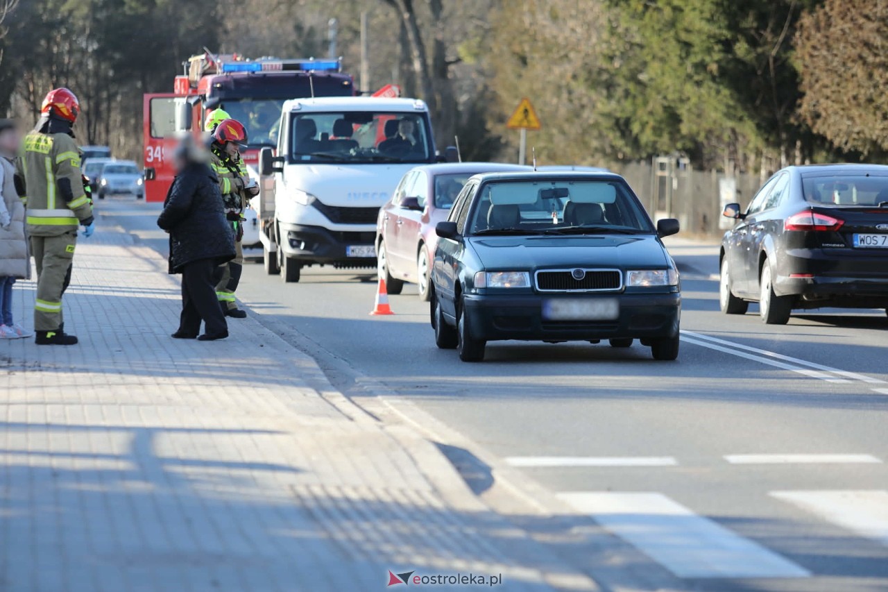 Wypadek w Drężewie [05.03.2026] - zdjęcie #1 - eOstroleka.pl