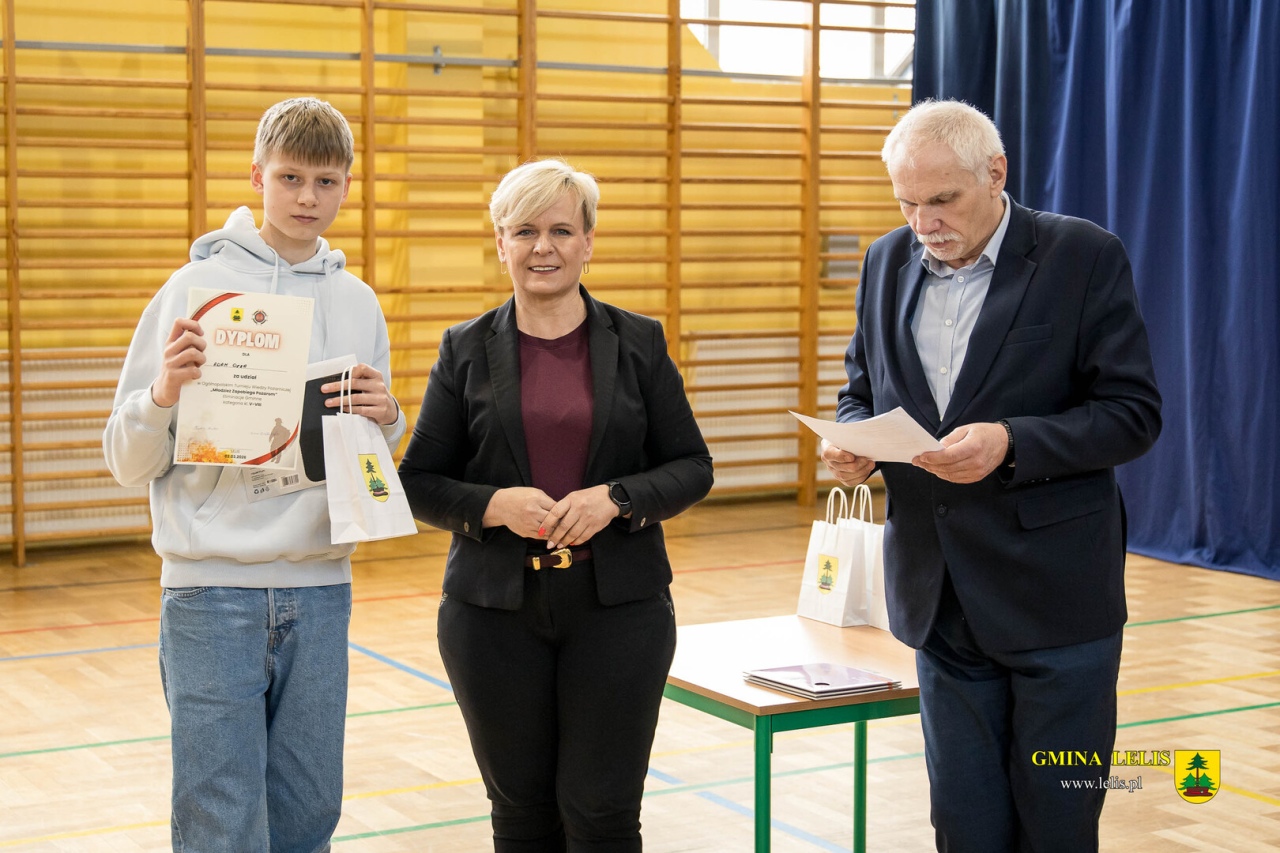 Gminne eliminacje Ogólnopolskiego Turnieju Wiedzy Pożarniczej w Lelisie fot. Gmina Lelis [03.03.2026] - zdjęcie #37 - eOstroleka.pl