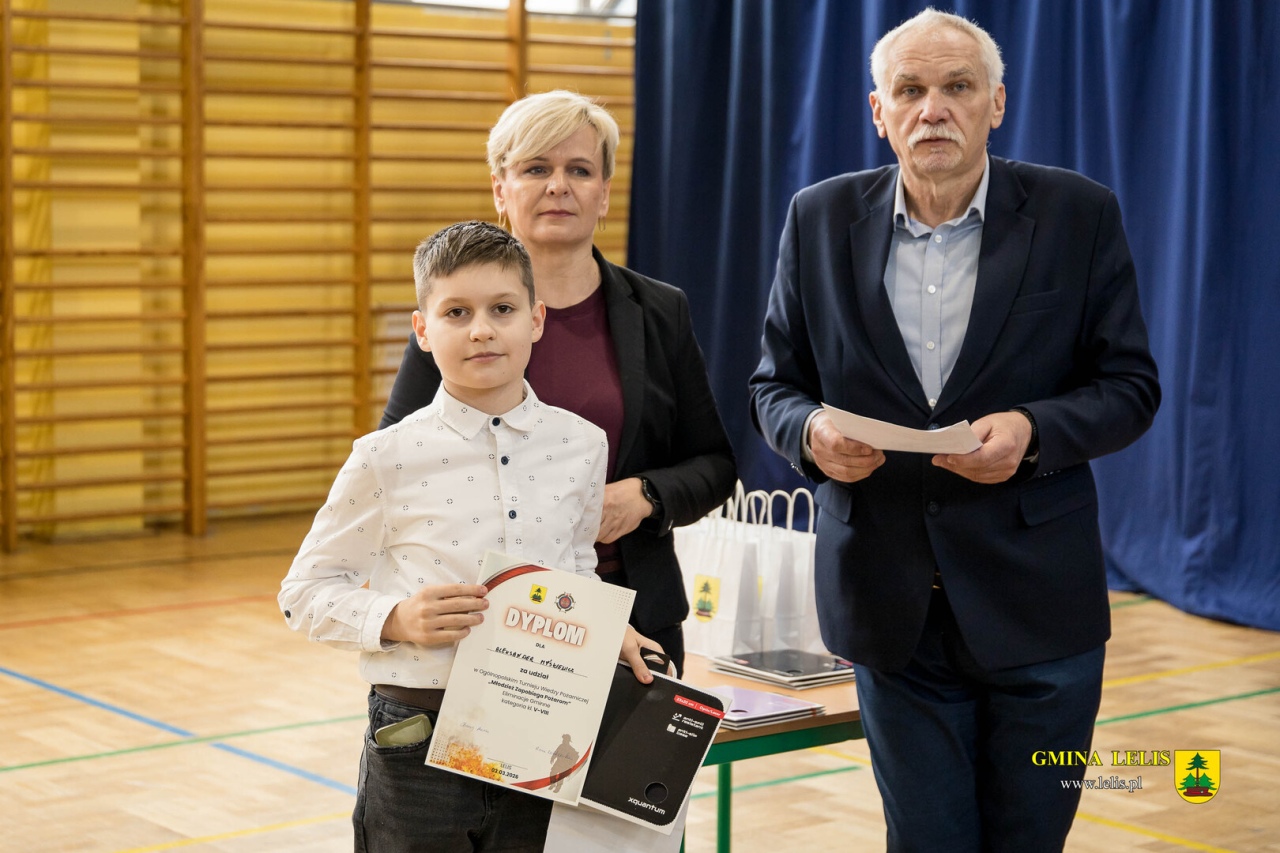 Gminne eliminacje Ogólnopolskiego Turnieju Wiedzy Pożarniczej w Lelisie fot. Gmina Lelis [03.03.2026] - zdjęcie #31 - eOstroleka.pl