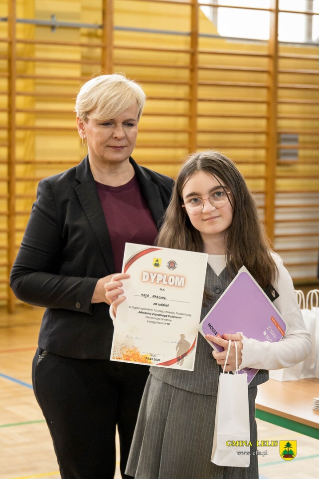 Gminne eliminacje Ogólnopolskiego Turnieju Wiedzy Pożarniczej w Lelisie fot. Gmina Lelis [03.03.2026] - zdjęcie #23 - eOstroleka.pl