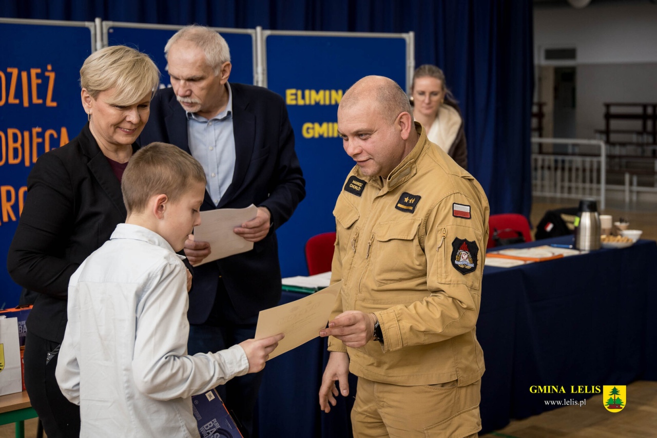 Gminne eliminacje Ogólnopolskiego Turnieju Wiedzy Pożarniczej w Lelisie fot. Gmina Lelis [03.03.2026] - zdjęcie #9 - eOstroleka.pl