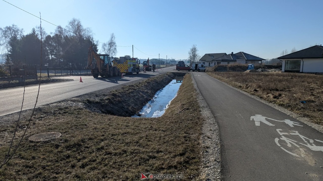 Awaria sieci wodociągowej w gminie Rzekuń [07.03.2026] - zdjęcie #5 - eOstroleka.pl