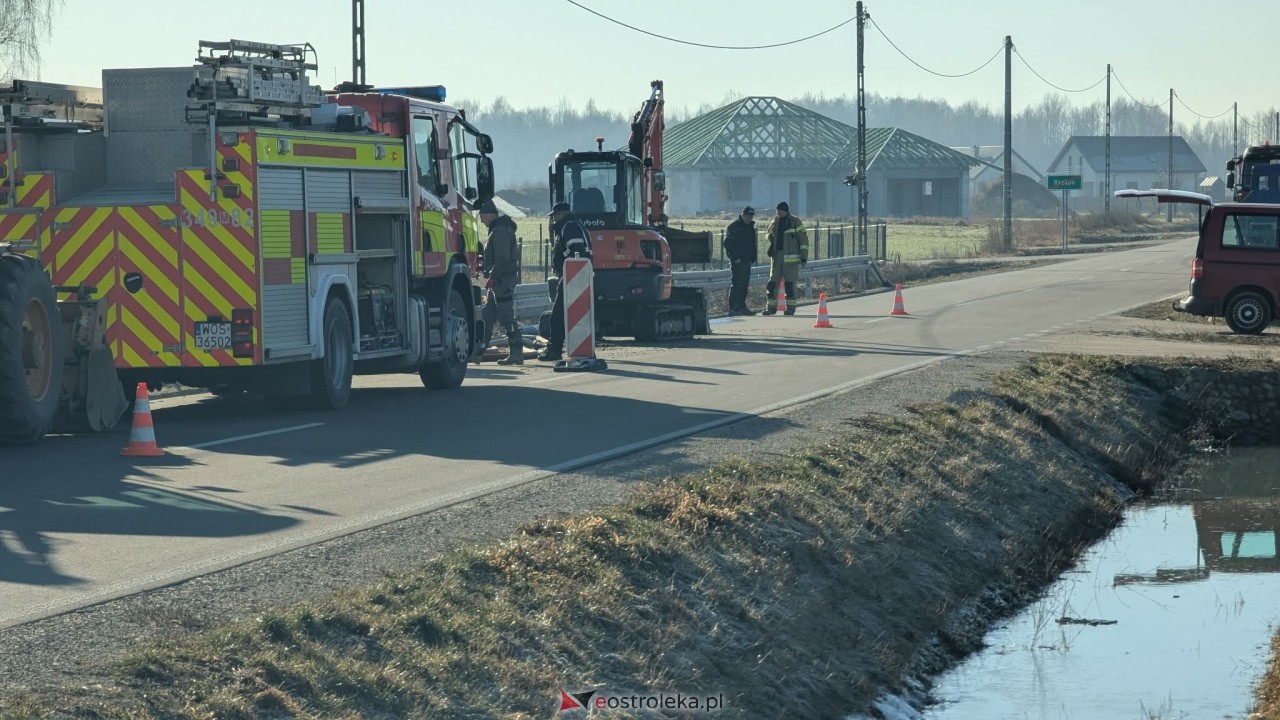 Awaria sieci wodociągowej w gminie Rzekuń [07.03.2026] - zdjęcie #1 - eOstroleka.pl