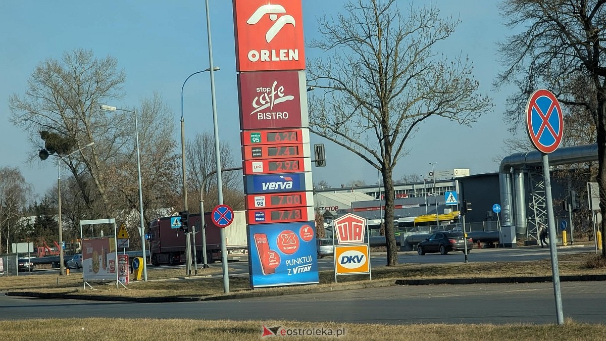 Sobota na stacjach paliw w Ostrołęce. Zestawienie cen [07.03.2026]] - zdjęcie #4 - eOstroleka.pl