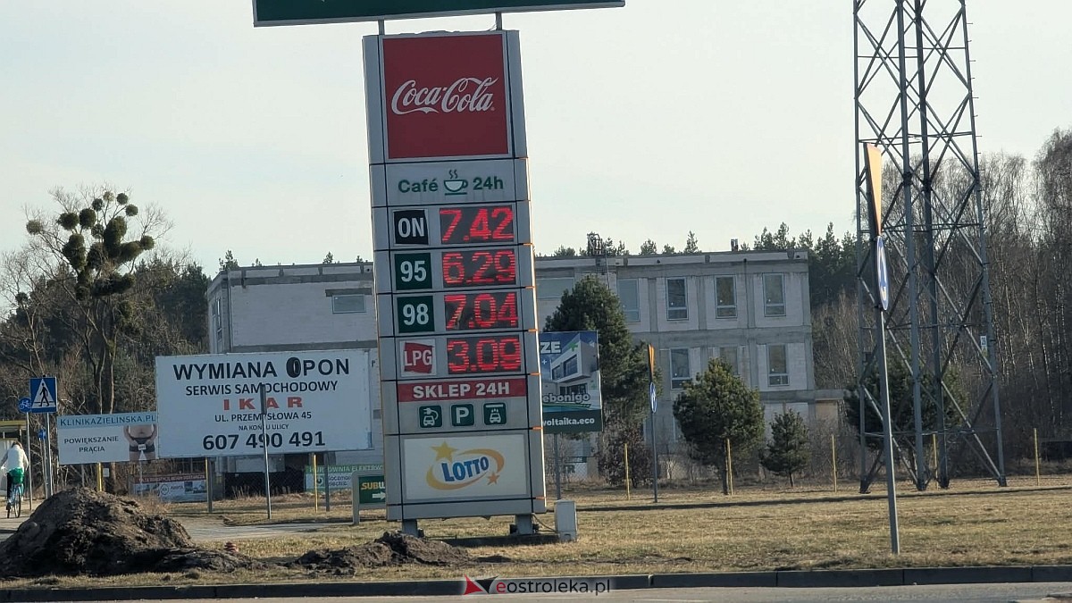 Sobota na stacjach paliw w Ostrołęce. Zestawienie cen [07.03.2026]] - zdjęcie #1 - eOstroleka.pl
