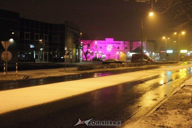 Zima 2011 - pierwszy śnieg w Ostrołęce [18.11.2011] - zdjęcie #9 - eOstroleka.pl