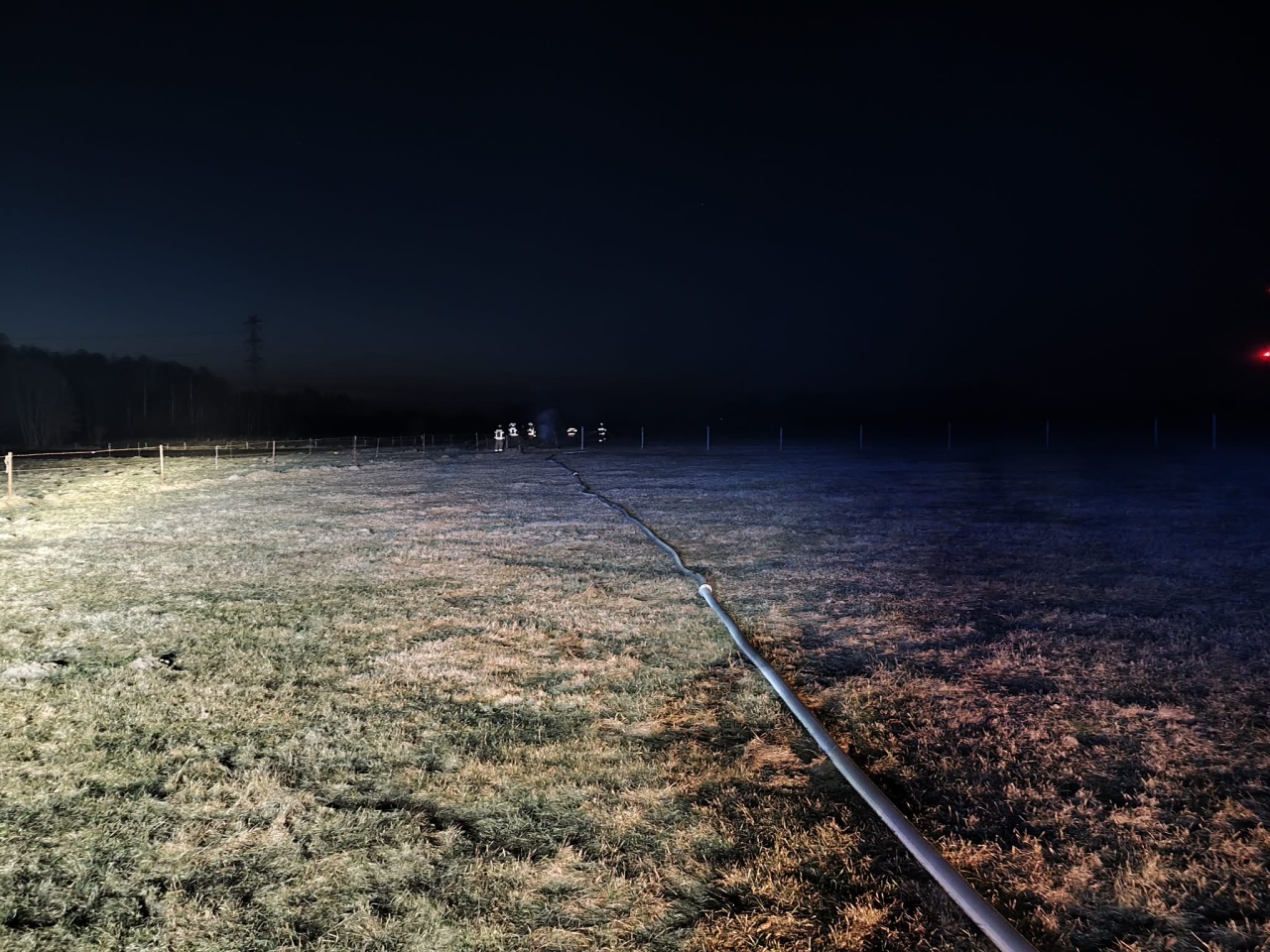 Pożary traw w powiecie ostrołęckim: Kunin, Kobylin, Goworówek, Żebry Ostrowy [10.03.2026] - zdjęcie #6 - eOstroleka.pl