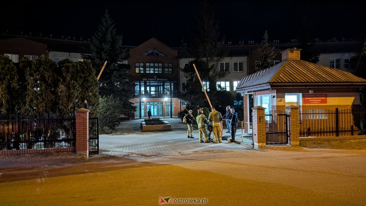 Akcja strażacka w DPS-ie na Rolnej [12.03.2026] - zdjęcie #4 - eOstroleka.pl