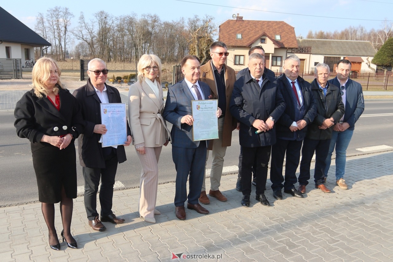Otwarcie ronda w Gąsewie Poduchownym [13.03.2026] - zdjęcie #24 - eOstroleka.pl