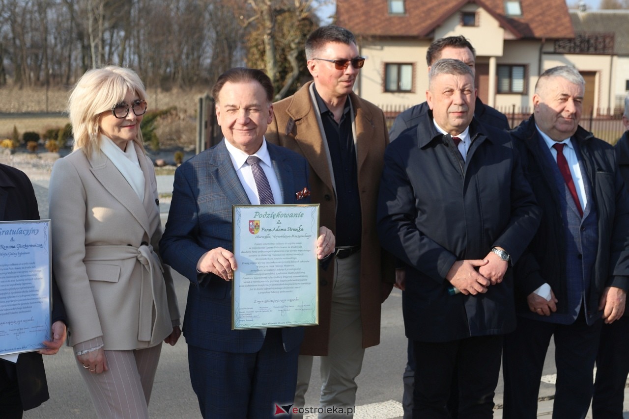 Otwarcie ronda w Gąsewie Poduchownym [13.03.2026] - zdjęcie #23 - eOstroleka.pl