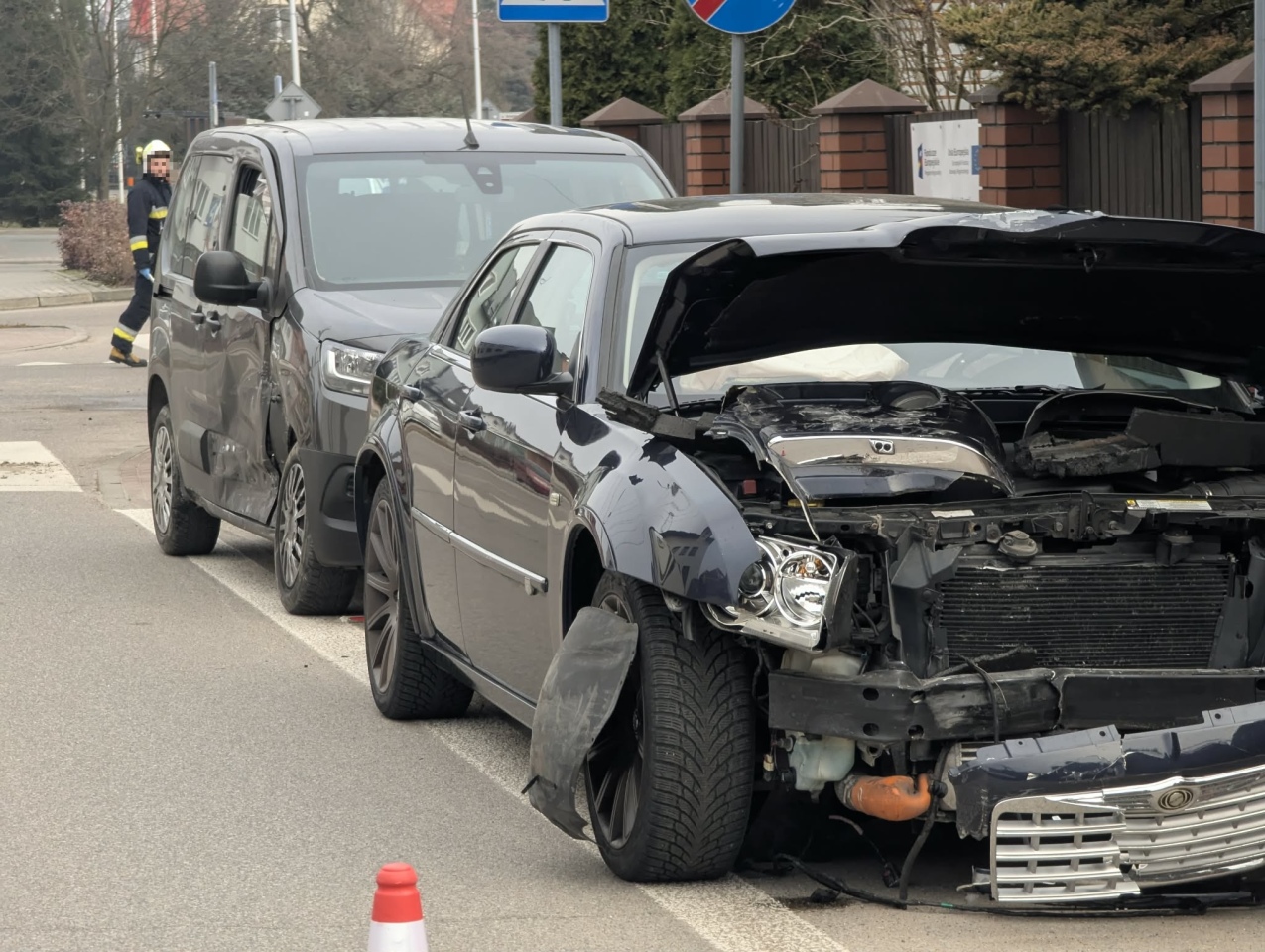 Wypadek w Olszewie-Borkach - zdjęcie #9 - eOstroleka.pl