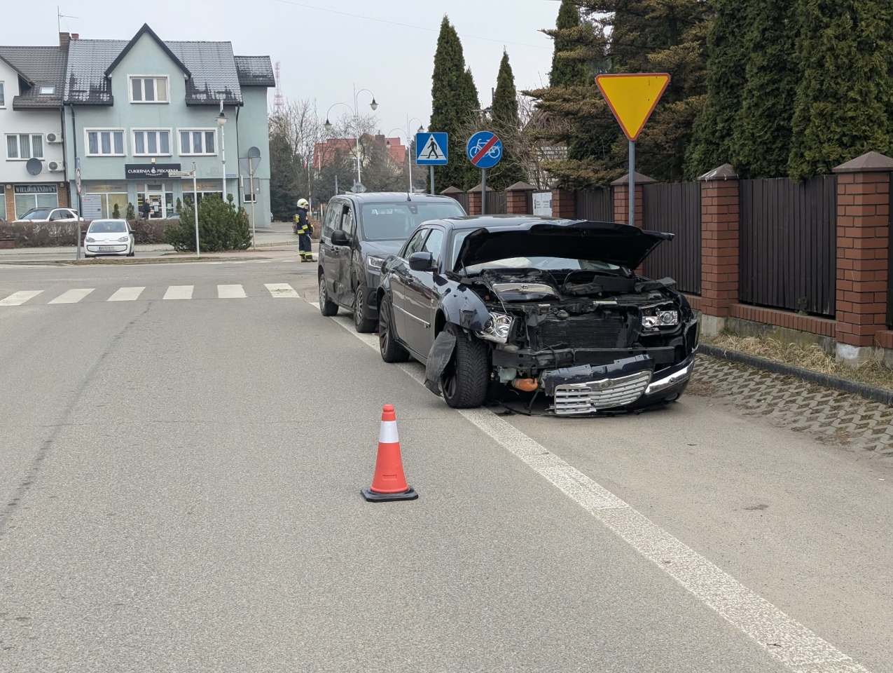Wypadek w Olszewie-Borkach - zdjęcie #7 - eOstroleka.pl