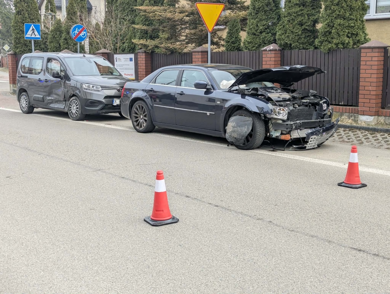 Wypadek w Olszewie-Borkach - zdjęcie #3 - eOstroleka.pl