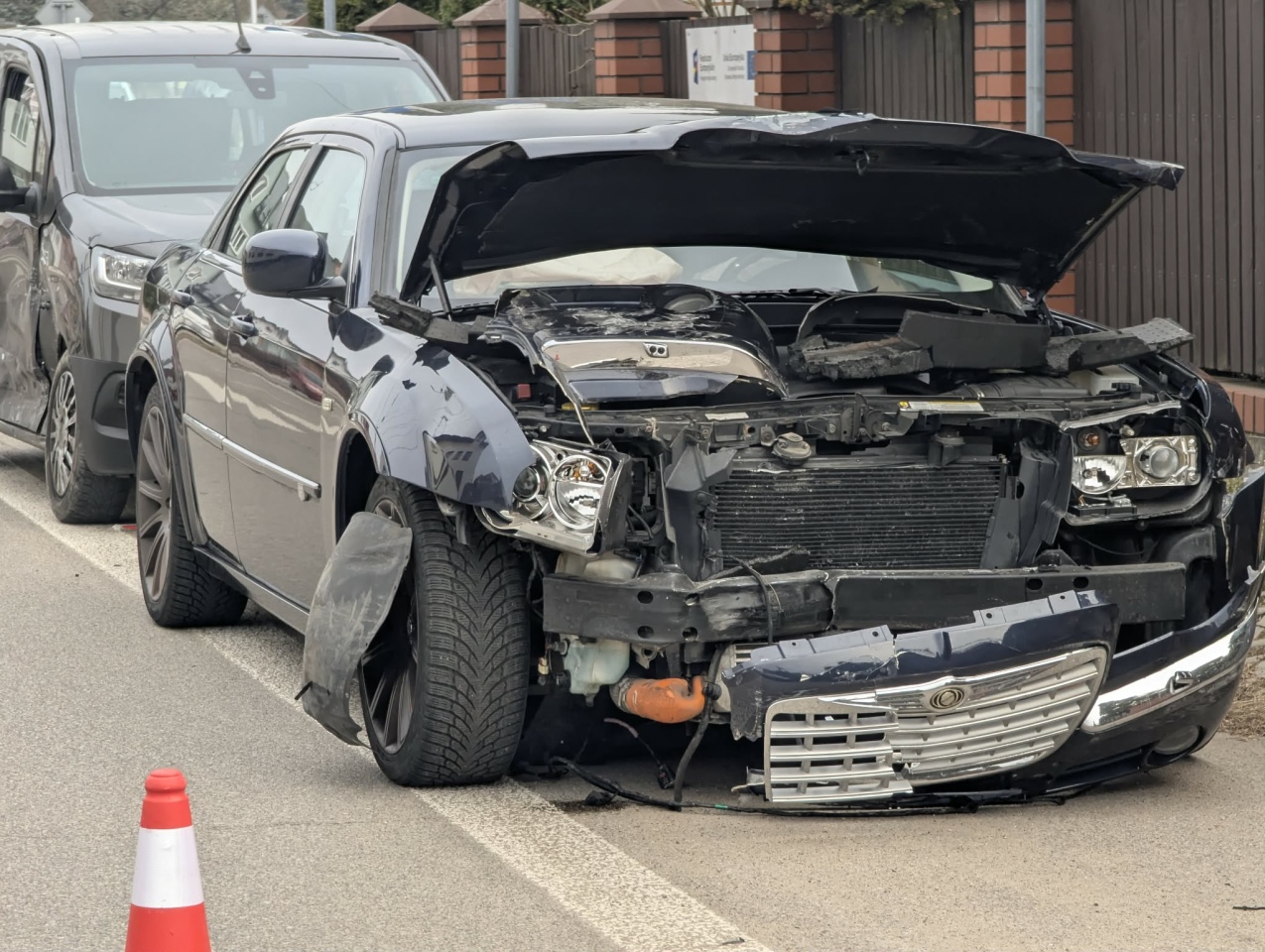 Wypadek w Olszewie-Borkach - zdjęcie #1 - eOstroleka.pl