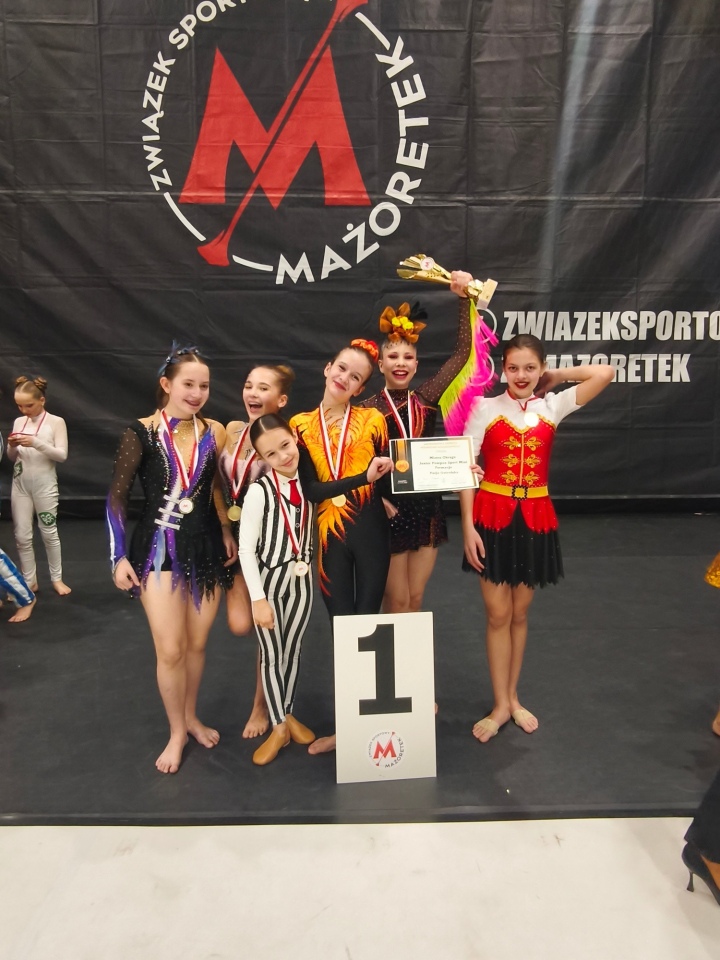 Klub Pasja na Mistrzostwach Okręgu Północno-Wschodniego Związku Sportowego Mażoretek [14-15.03.2026] - zdjęcie #9 - eOstroleka.pl