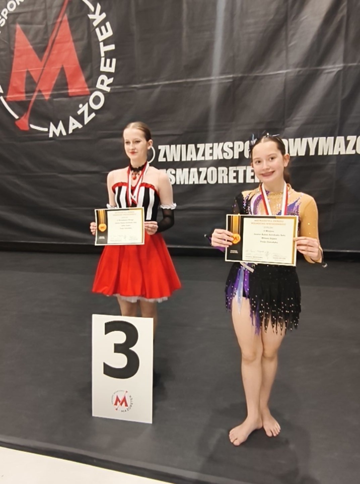 Klub Pasja na Mistrzostwach Okręgu Północno-Wschodniego Związku Sportowego Mażoretek [14-15.03.2026] - zdjęcie #6 - eOstroleka.pl