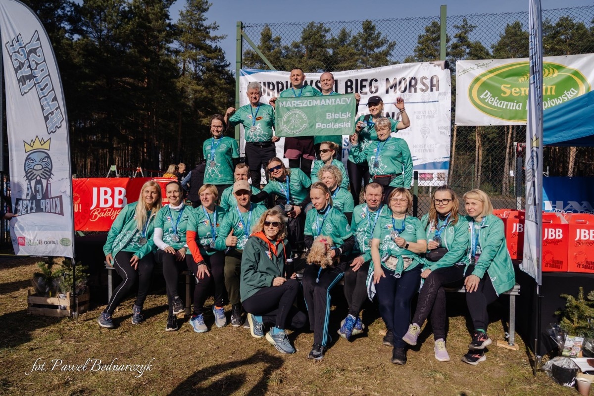Serafin gościł biegaczy i miłośników Nordic Walking. Tak wyglądał VIII Kurpiowski Bieg Morsa [08.03.2026]  - zdjęcie #118 - eOstroleka.pl