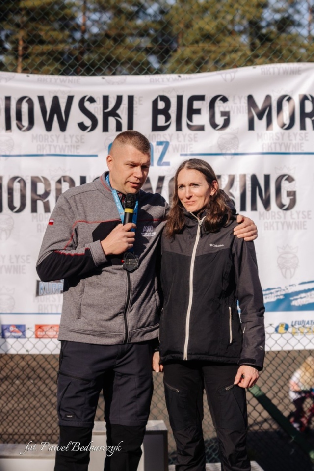 Serafin gościł biegaczy i miłośników Nordic Walking. Tak wyglądał VIII Kurpiowski Bieg Morsa [08.03.2026]  - zdjęcie #33 - eOstroleka.pl